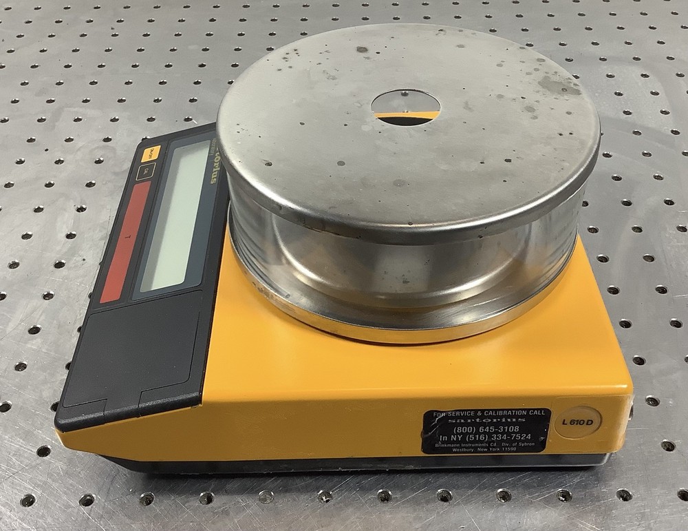 Sartorius Analytical Lab Scale Delta Range Balance L610D