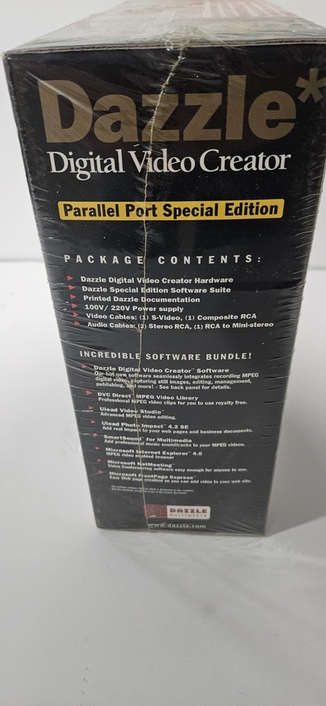 Dazzle Digital Video Creator Editor External USB Version complete NIB