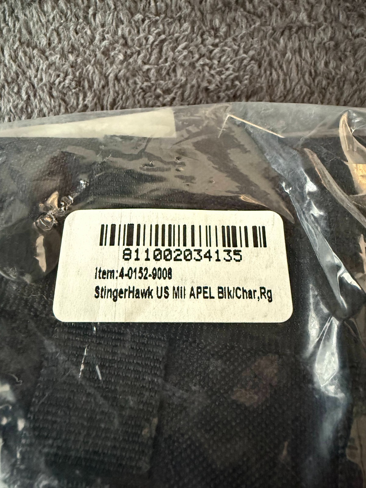 New Revision Stingerhawk Black APEL Ballistic Eyewear Glasses