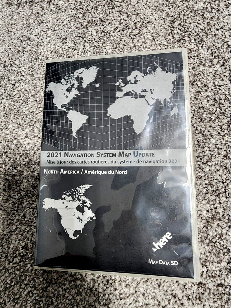 2021 Navigation System Map Update GPS Navigation GM Vehicles SD Card