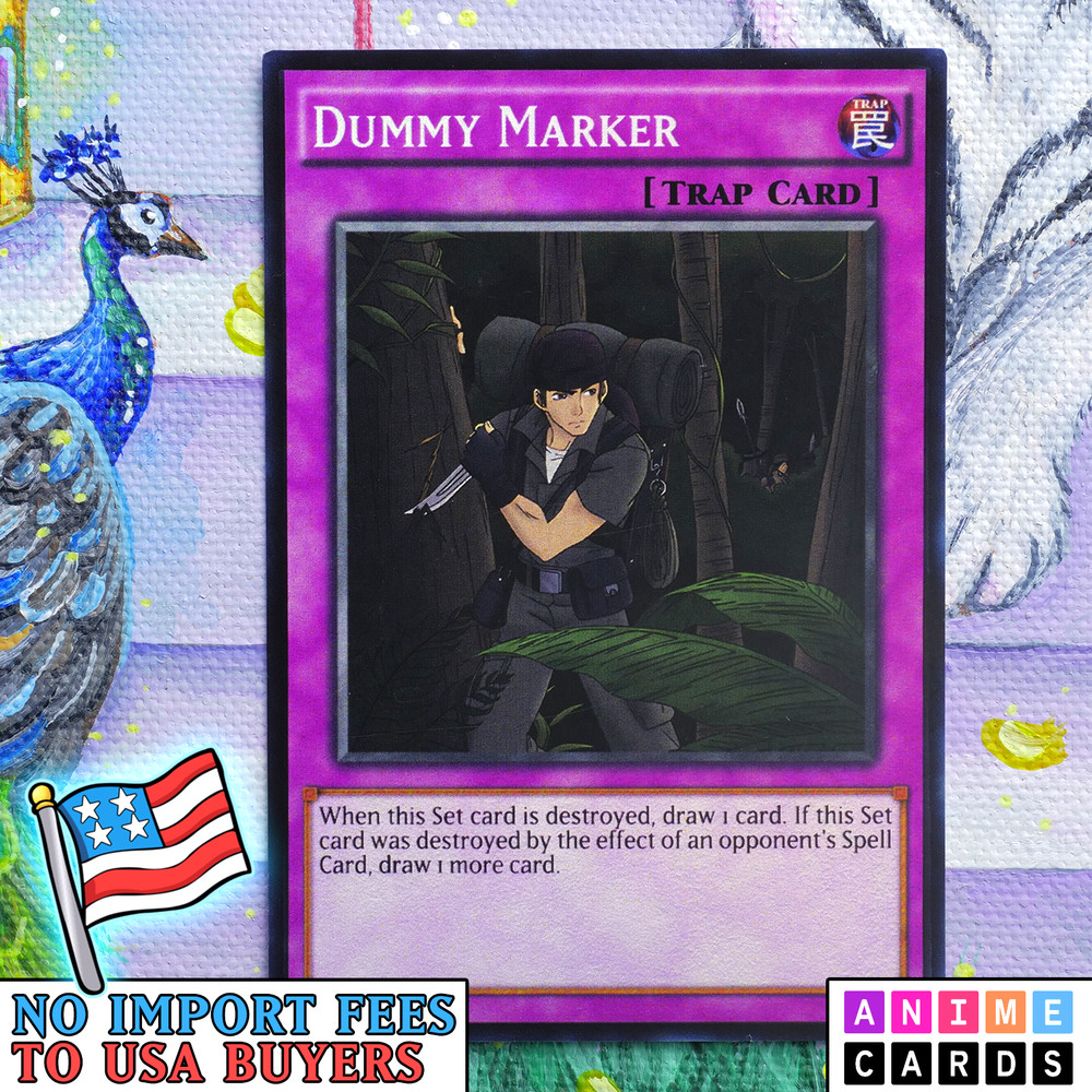Dummy Marker ANIME EFFECT HOLO card