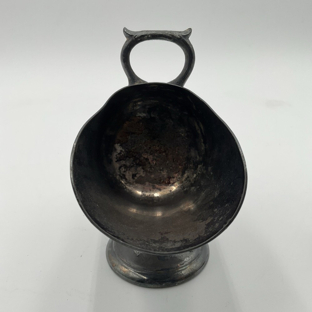 Vintage Silverplated Sugar Scuttle Scoop