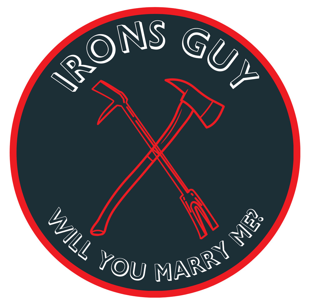 3" Irons Guy sticker