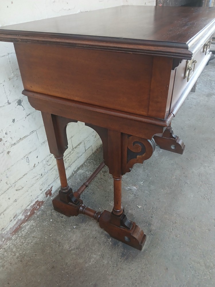 Victorian Mahogany Writing And Reading Desk,