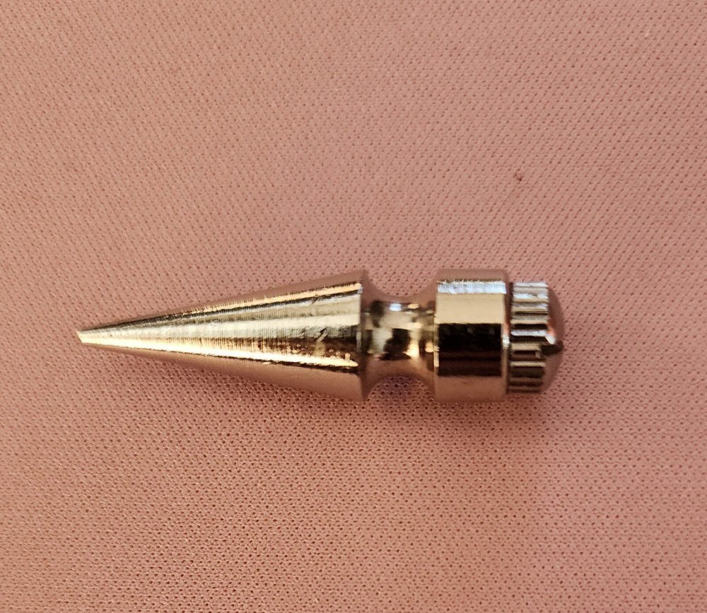 Screw Back Spike Stud 35mm Stainless Still 10.1g