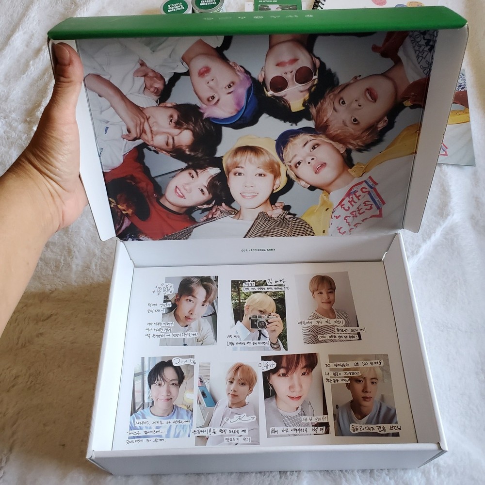 K-POP Group BTS Season's Greeting Package 2019 Read Description