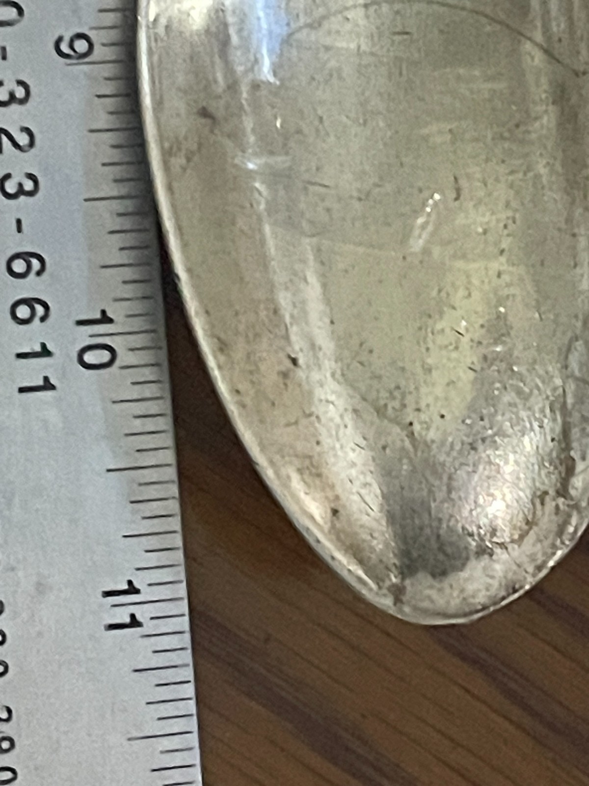 George Wintle English Georgian Sterling Silver Large Stuffing Spoon 1795 104 g