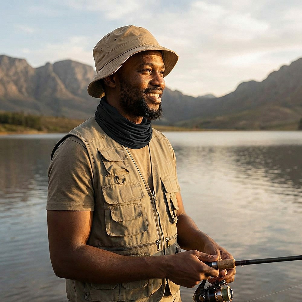 6 PCS UV Protection Cooling Neck Gaiter Face Mask Cover Scarf Breathable Bandana