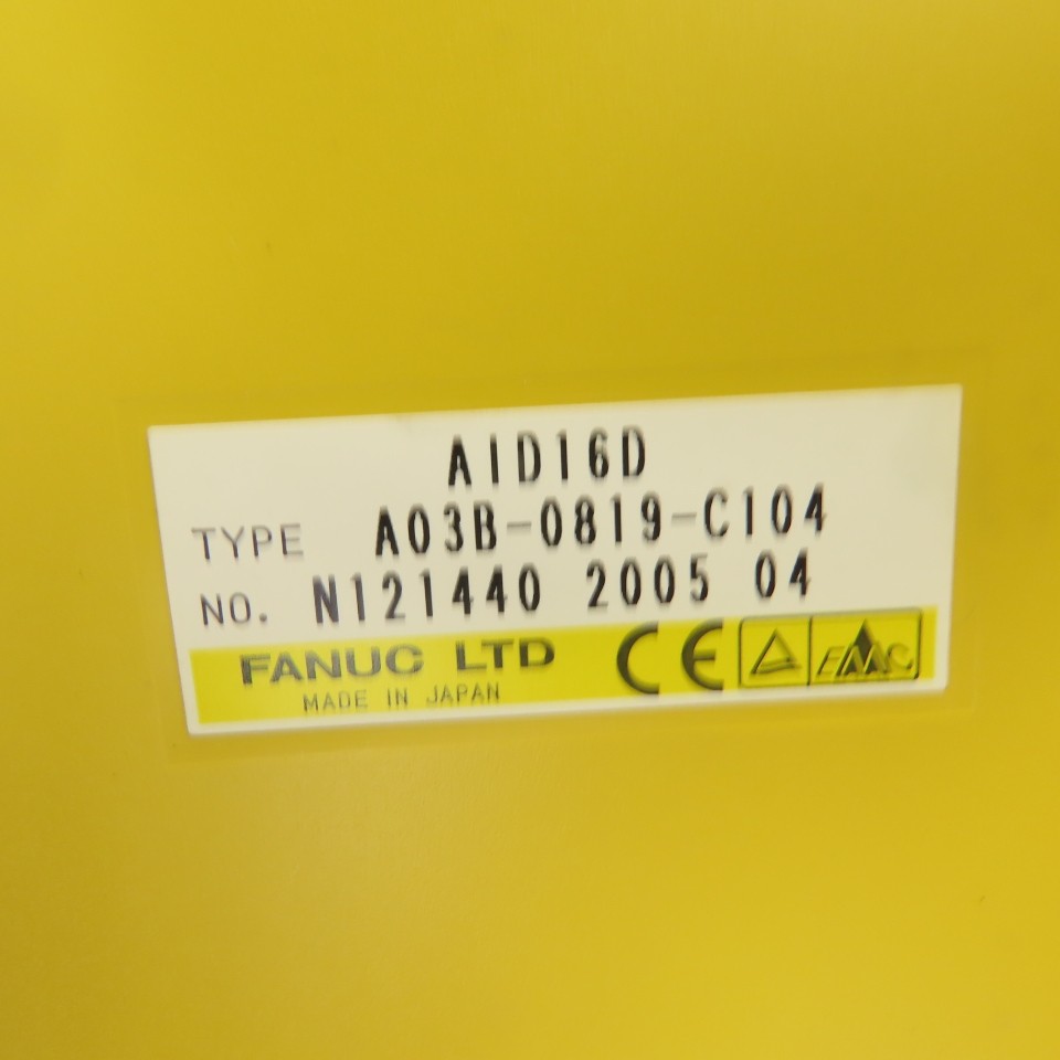 Fanuc A03B-0819-C104 Input Module