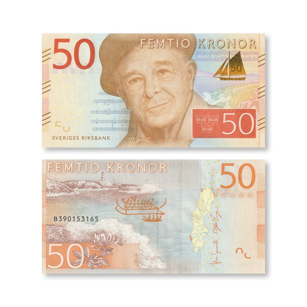 Sweden 50 Kronor, 2015, P70, UNC
