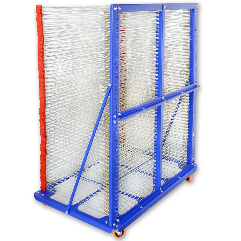 50 Layers Screen Printing Drying Rack Assembling Type Drying Shelf with Wheels