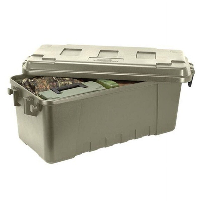 Medium Lockable Storage Trunk Durable Camping Gear Organizer Weather Resistant