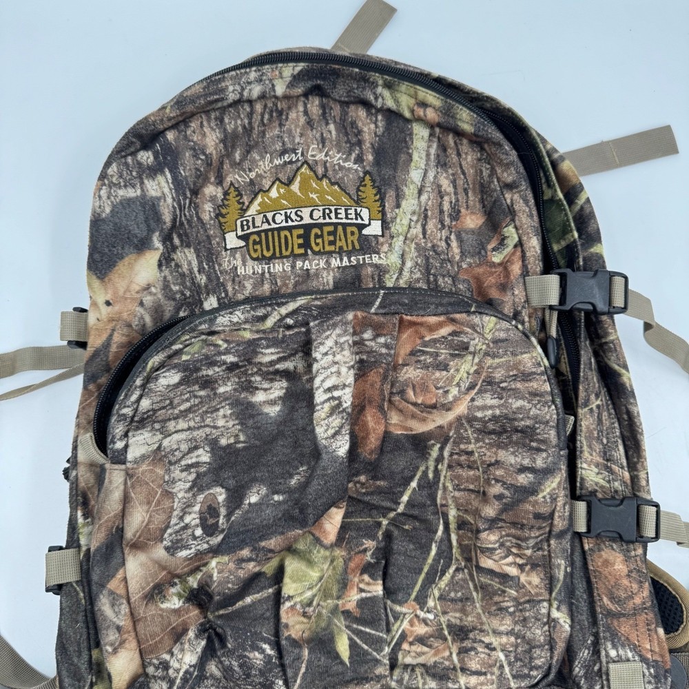 Blacks Creek Guide Gear Camo Hunting Backpack Northwest Edition Customizer Pack