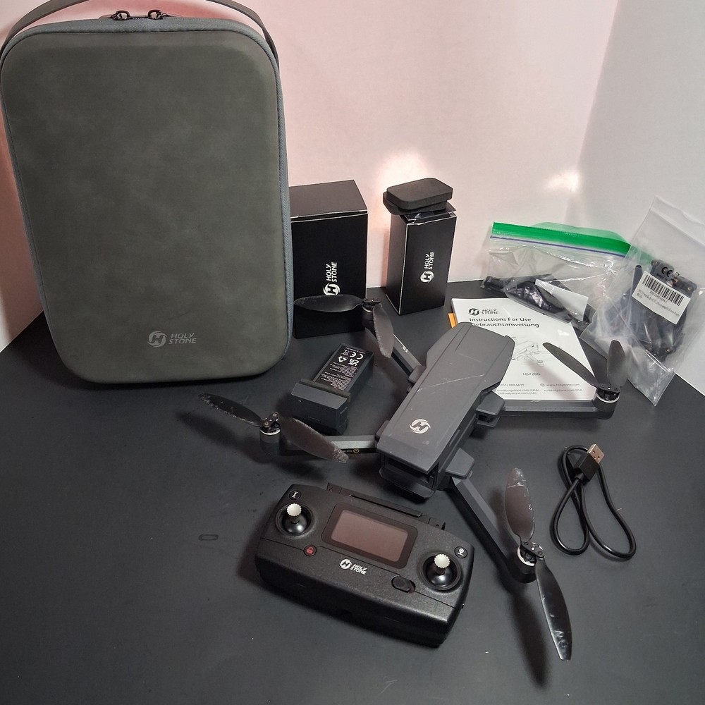 Holy Stone HS720G 2-Axis Foldable Camera Drone Battery Manual Beginner Friendly