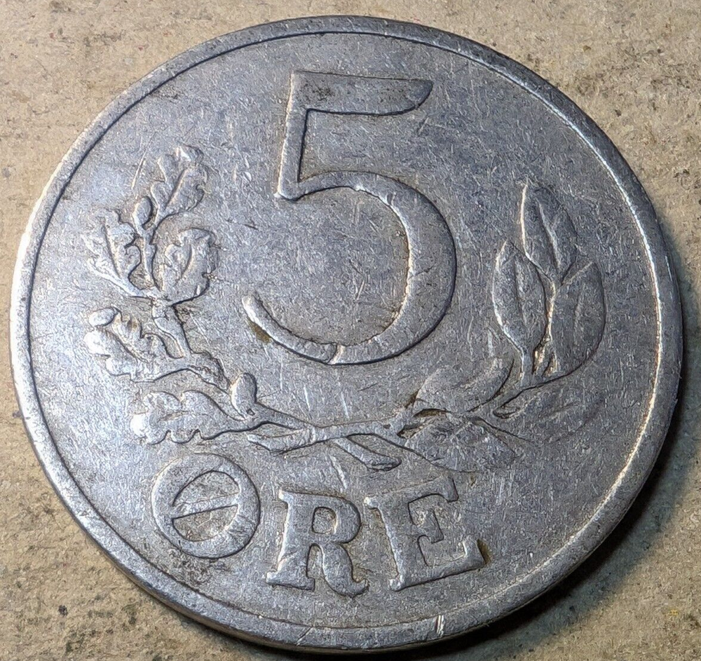 Denmark 5 ore 1941