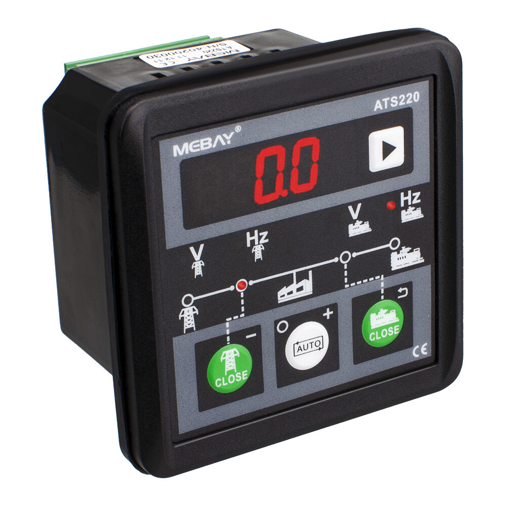 Genset ATS controller ATS220 4 Digits LED Display Generator Switch Module Panel