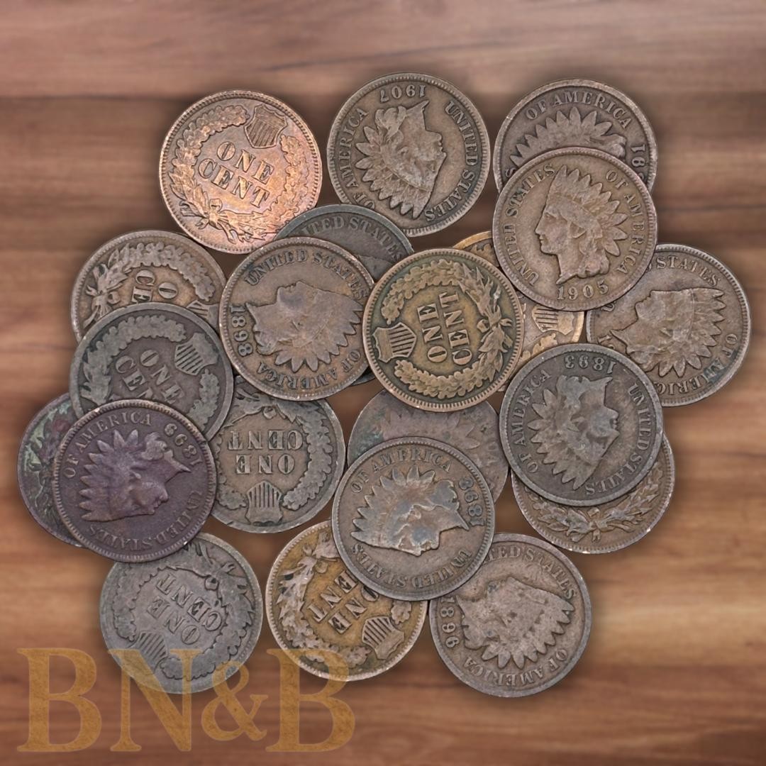 Indian Head Cent 1859-1909 Random Dates