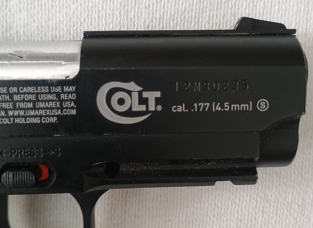 Colt Defender Metal Frame CO2 Powered 177 Cal. BB Pistol
