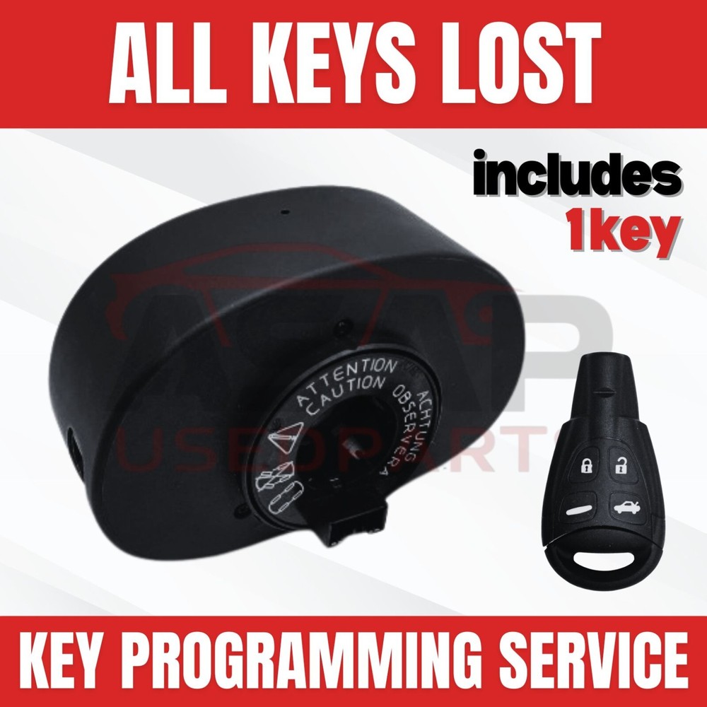 📌 KEY PROGRAMMING SERVICE ALL KEYS LOST INCLUDES 1 KEY CIM SAAB 9-3 2003-2011