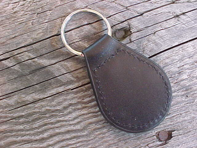 1932 FORD ROADSTER HOT ROD CHROME LEATHER KEY FOB NOS Hi-QUALITY KEY HOLDER