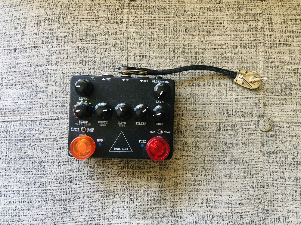 Keeley Dark Side Delay Fuzz Phaser Flanger Guitar Effects Pedal