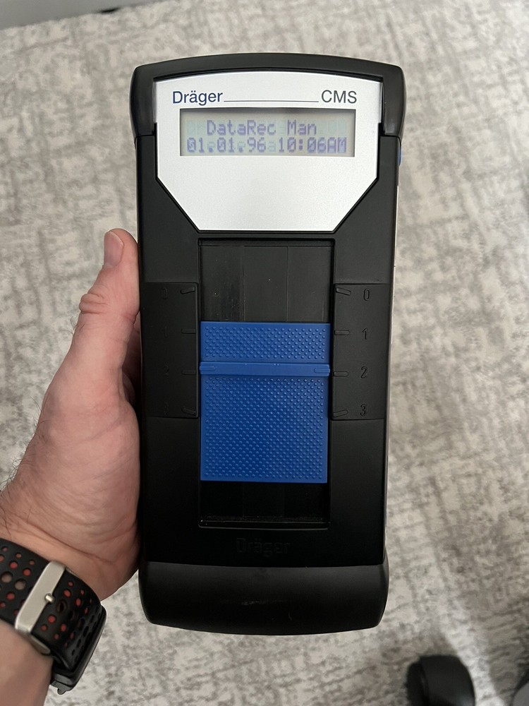 Dräger CMS Analyzer Chip Measurement System Gas Detector + CMS Analyzer