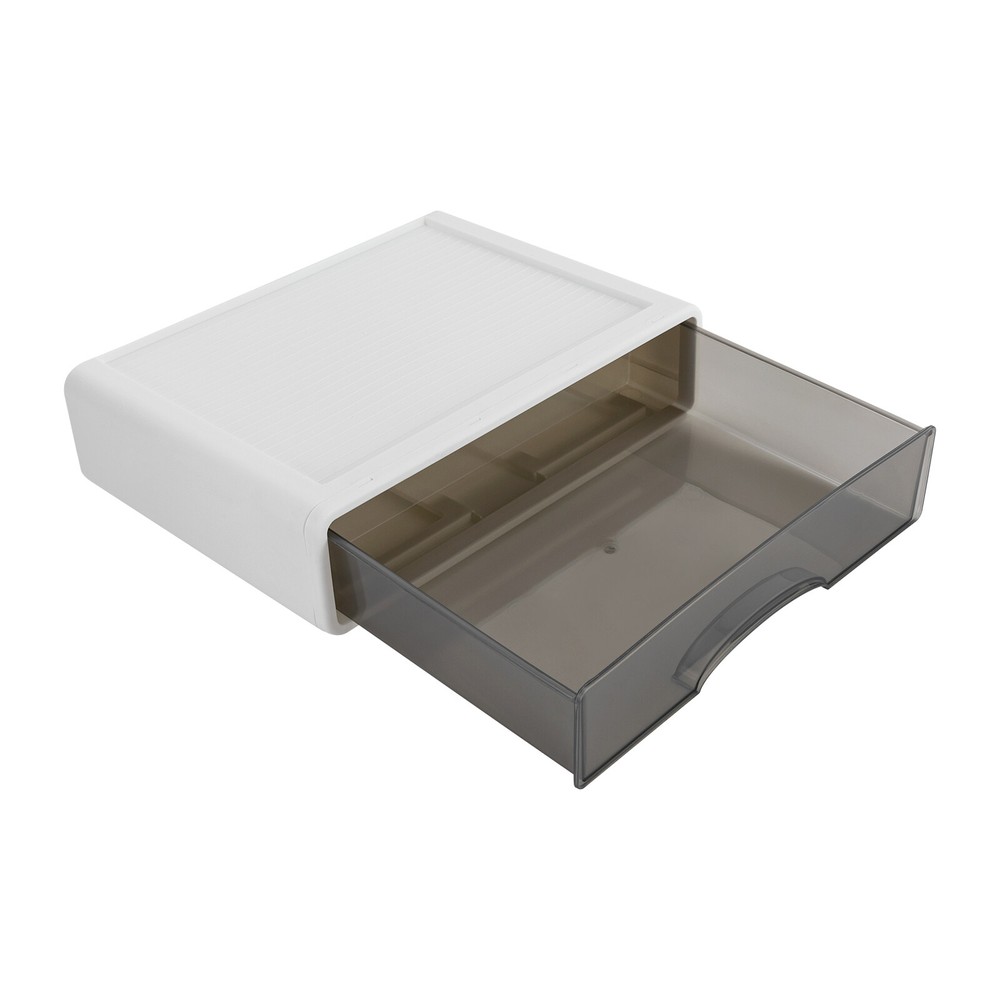6 Drawer Office Storage Box Plastic Drawers Storage Drawers Stackable Storage