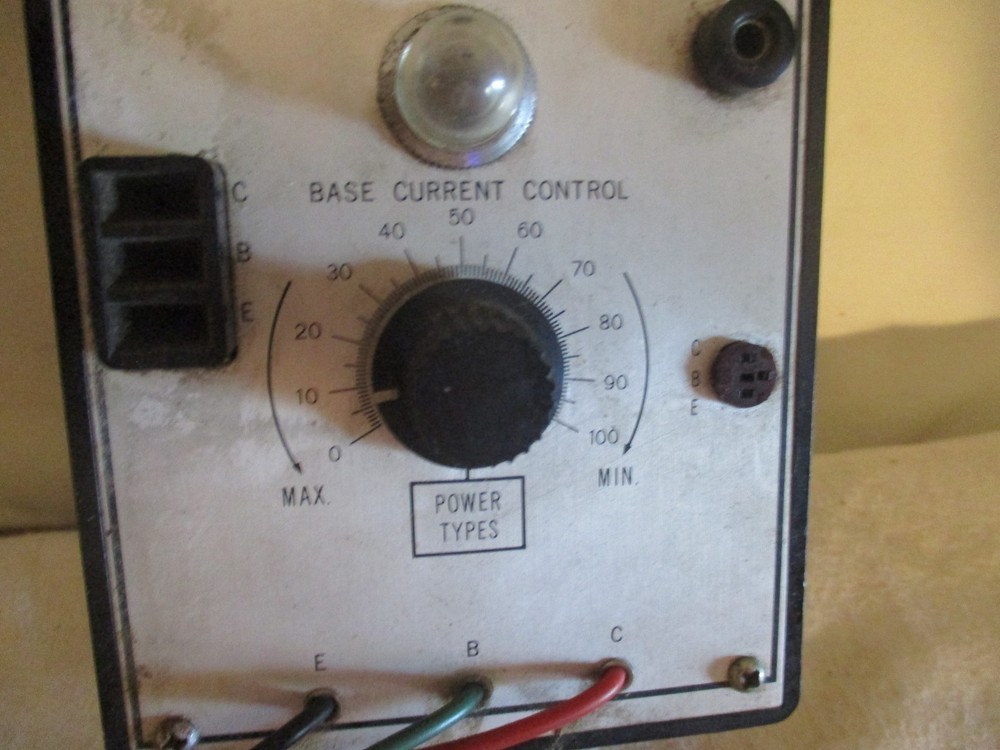 Micronta Dynamic Transistor Checker Vintage Electronic Test Equipment Meter