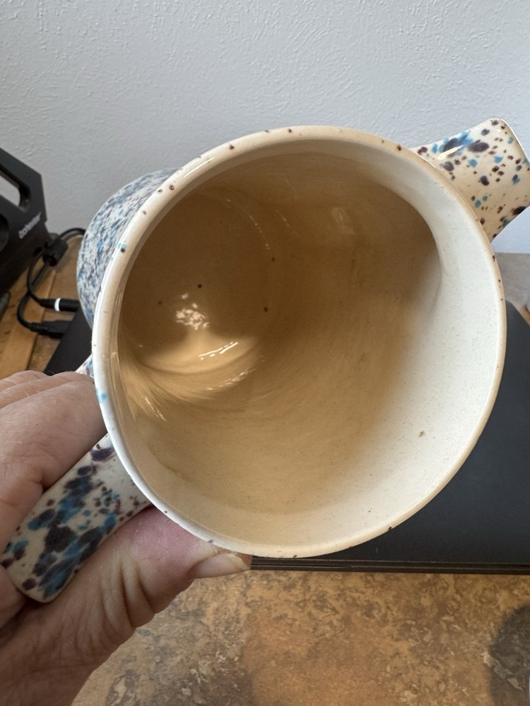 Vintage Speckled Pitcher Mid Mod?