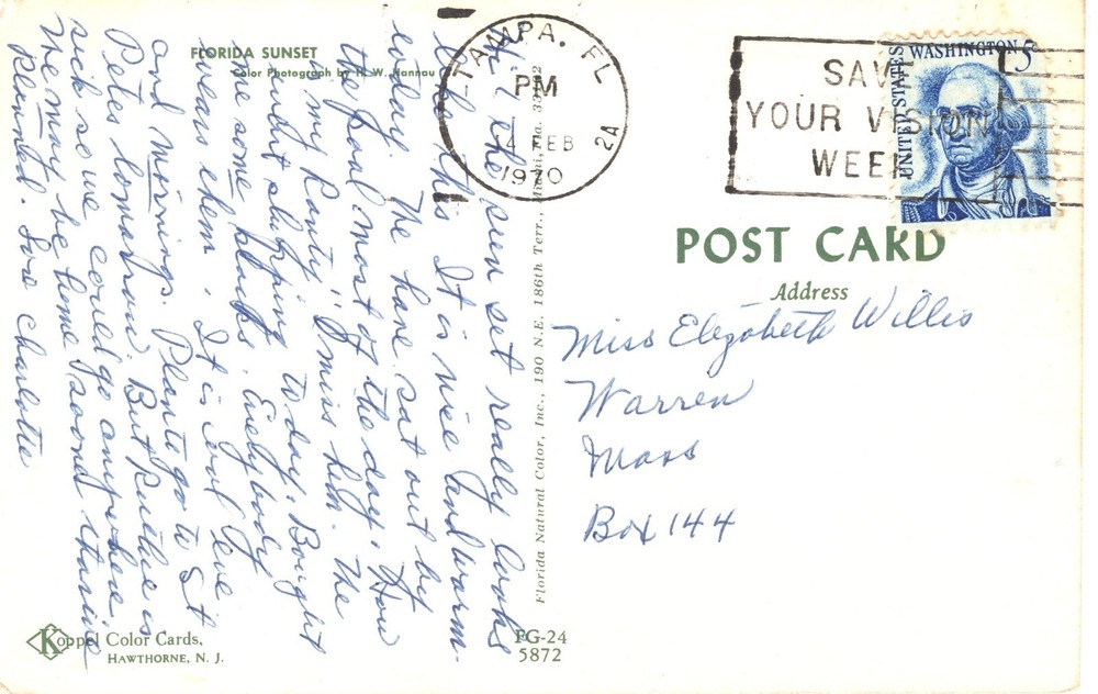 FLORIDA SUNSET - PC6206