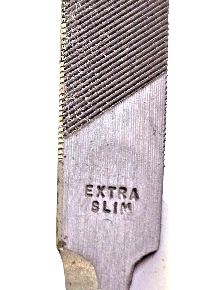Nicholson 14729 8" Extra Slim Taper File Single Cut Triangular USA MADE VINTAGE