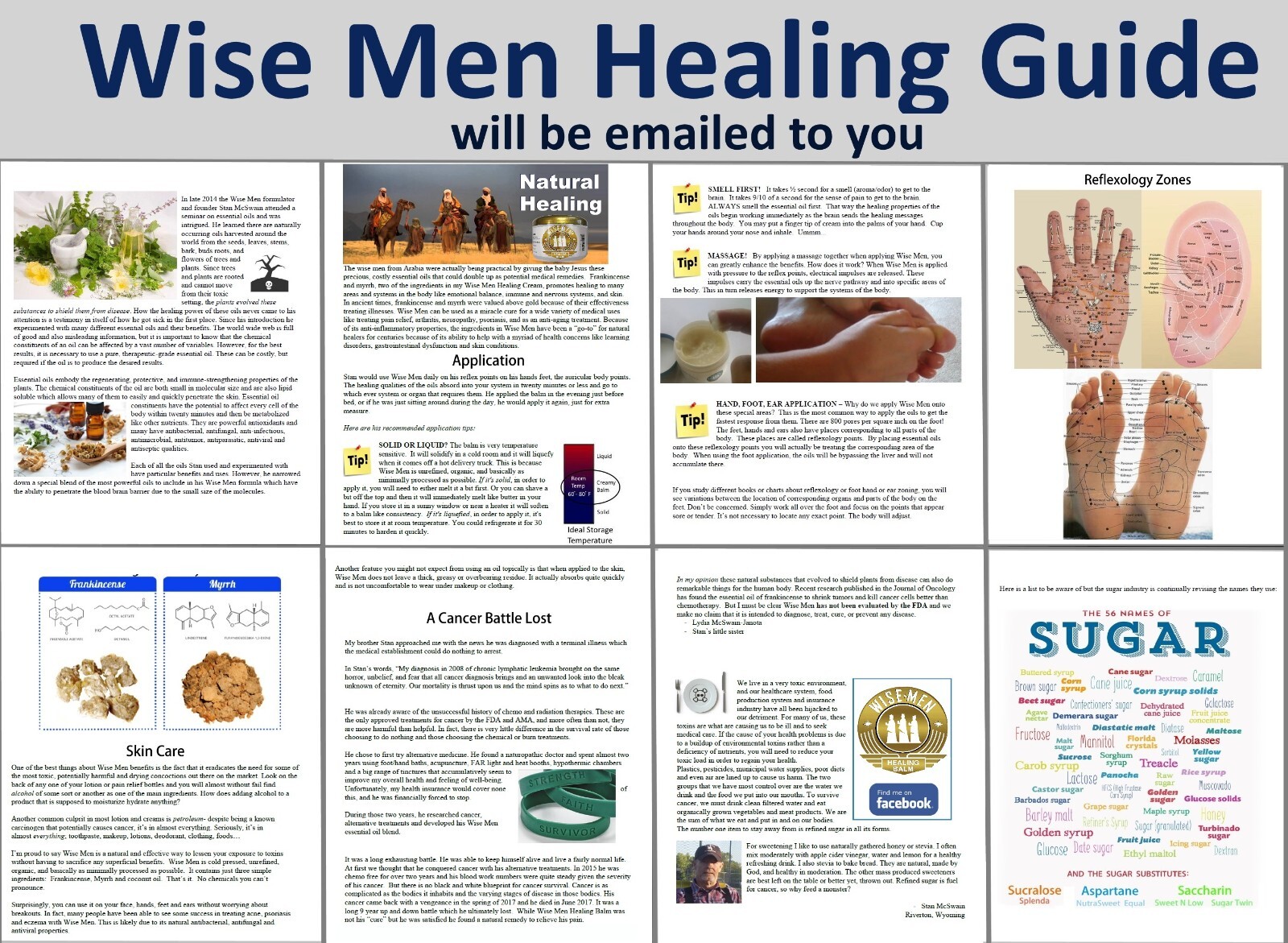 Wise Men Healing Balm with Frankincense and Myrrh for Neuropathy and Pain Relief