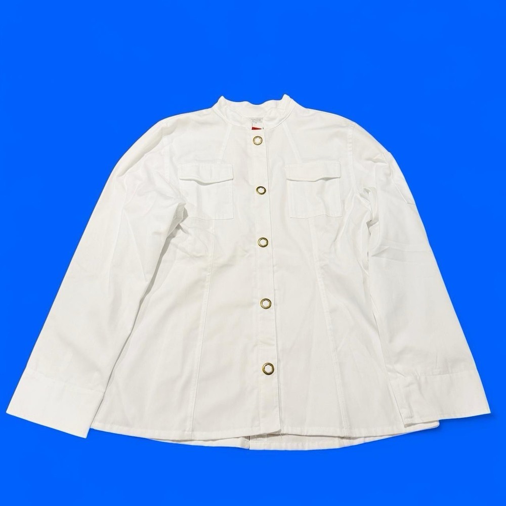 White Chef Coat by Chefwear Medium