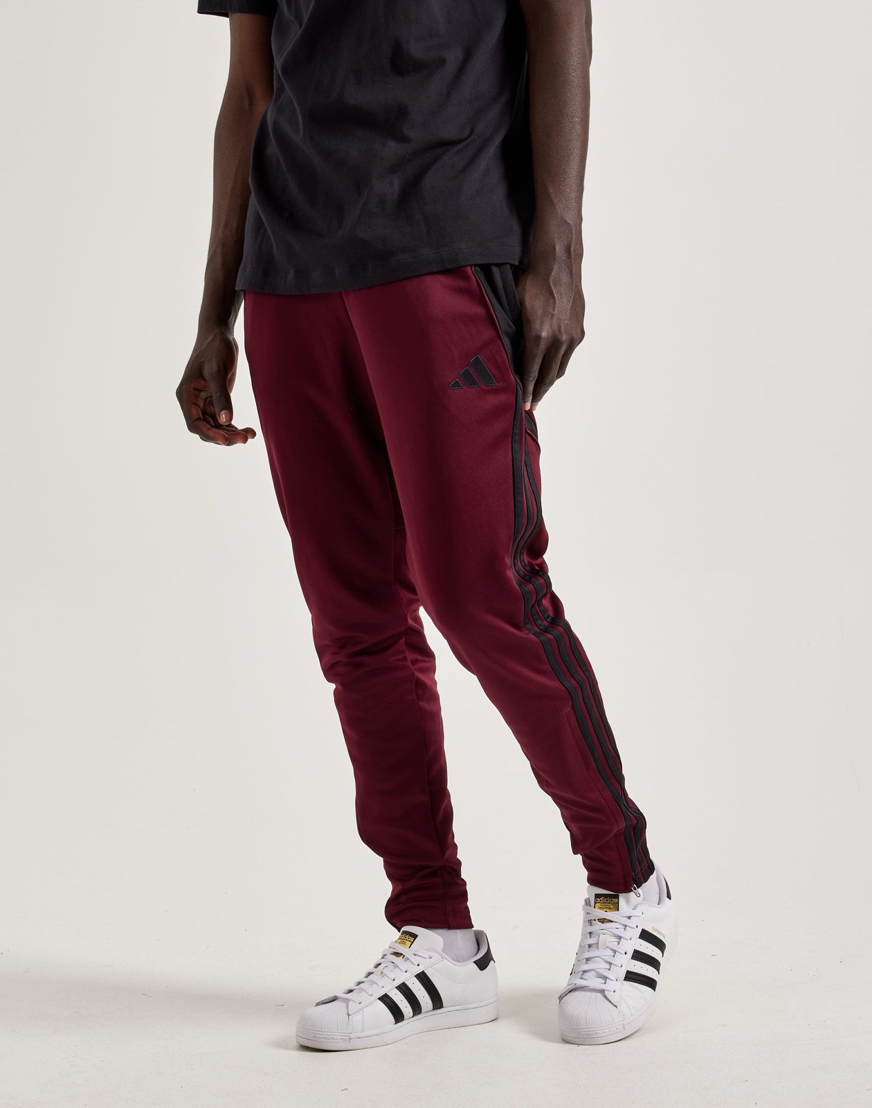 Adidas Tiro 24 Men’s Soccer Athletic Bottoms Jogger Track Pant Burgundy #279