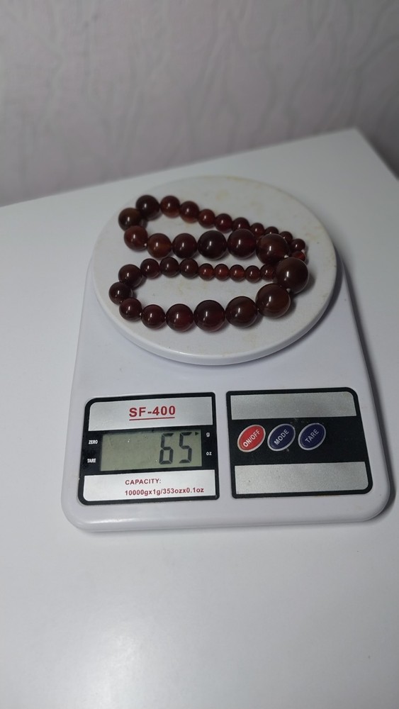 65gr Bakelite Catalin Vintage Necklace