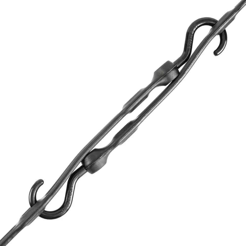 36 In. Black Adjust-A-Strap Adjustable Bungee Strap