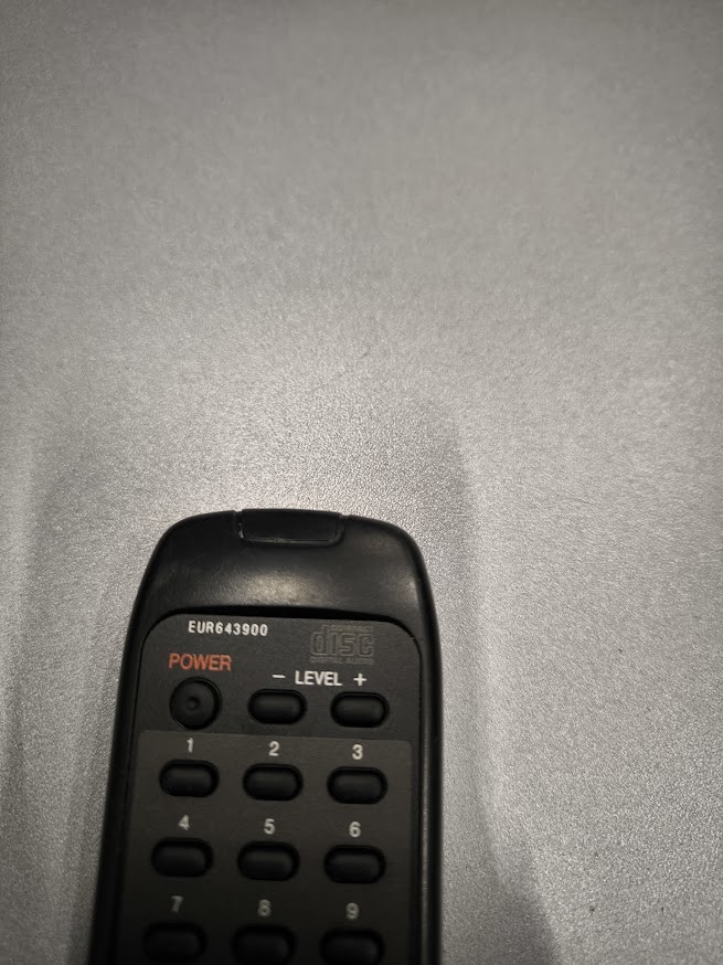 Technics CD Player Remote Control EUR643900 - Used, Working