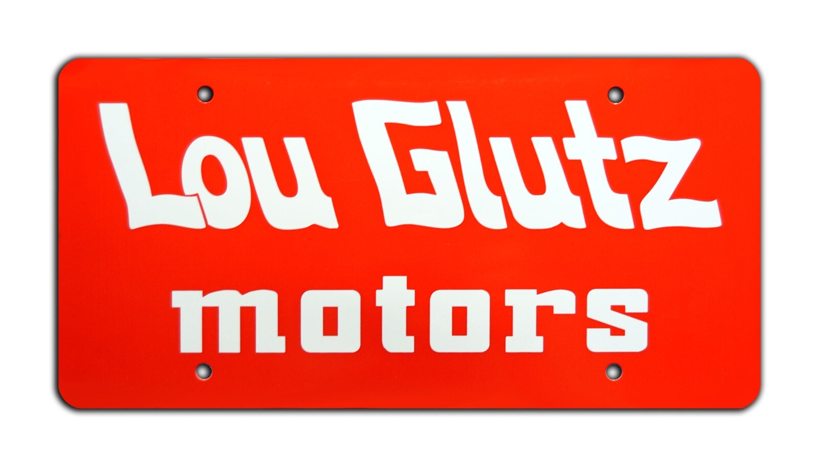 National Lampoon's Vacation | Truckster | LOU GLUTZ | METAL Prop License Plate