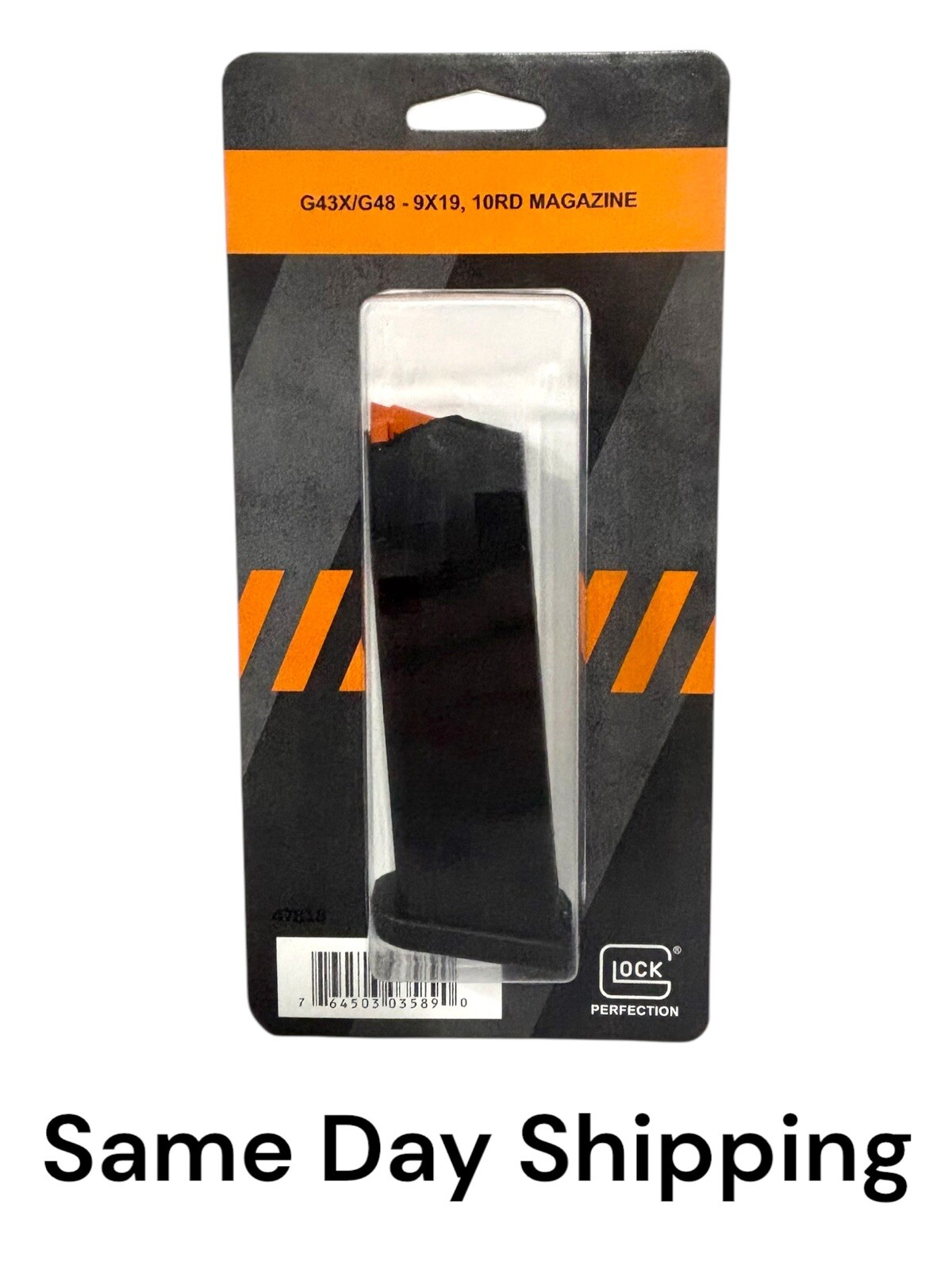 OEM GLOCK 43X 48 G43X G48 9MM 10 ROUND MAGAZINE MAG SAME DAY SHIPPING - 47818