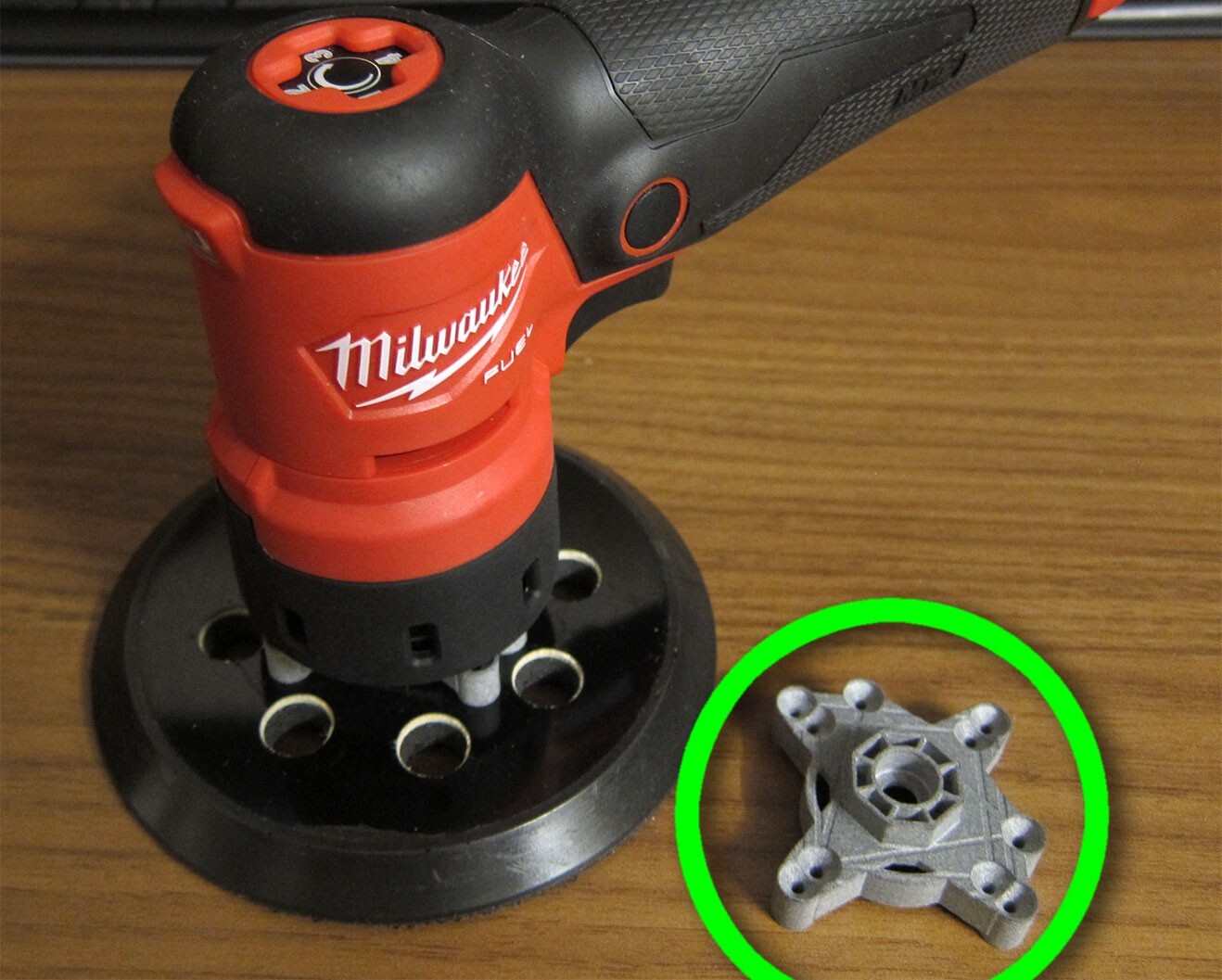 Sanding Pad Adapter for Milwaukee M12 Detail Sander 2531-20