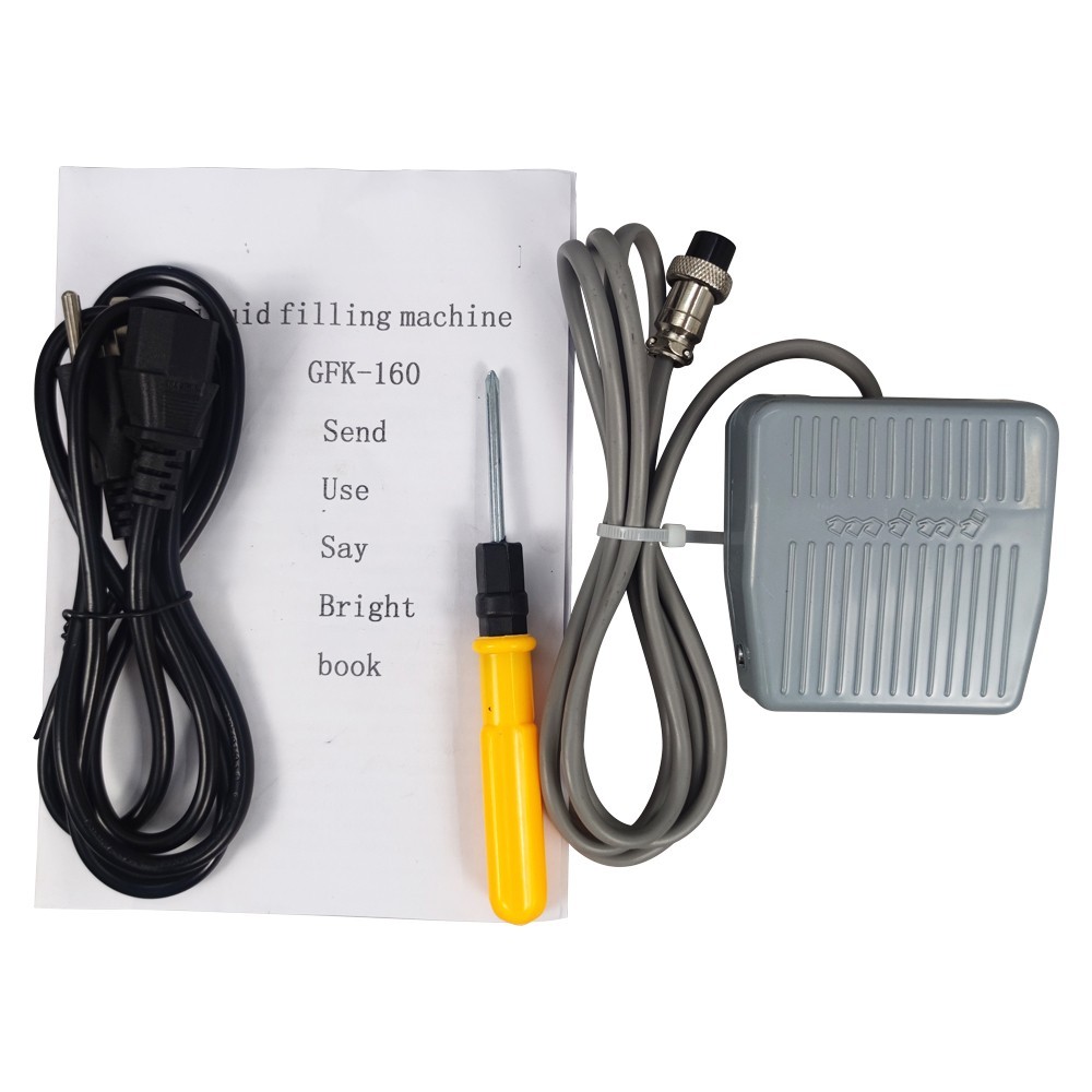 Semi-Automatic Liquid Filling Machine Automatic Counting LCD Display 110V