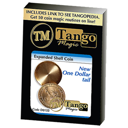 Expanded Shell New One Dollar (Tails) (D0123) by Tango Magic