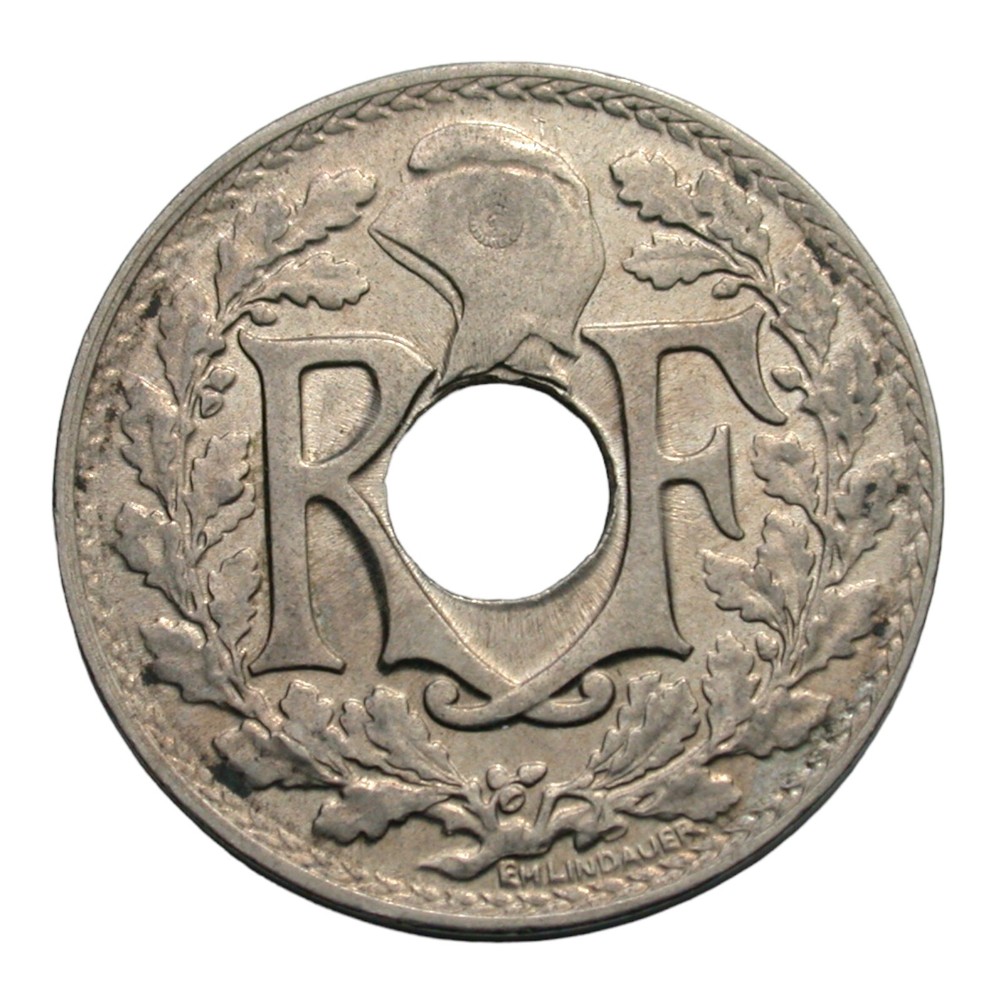 France 1917 10 Centimes UNC