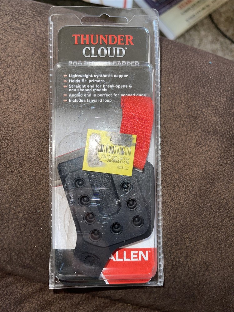 Allen Thunder Cloud 209 Primer Capper for Muzzleloader Black Powder 87118A Deer