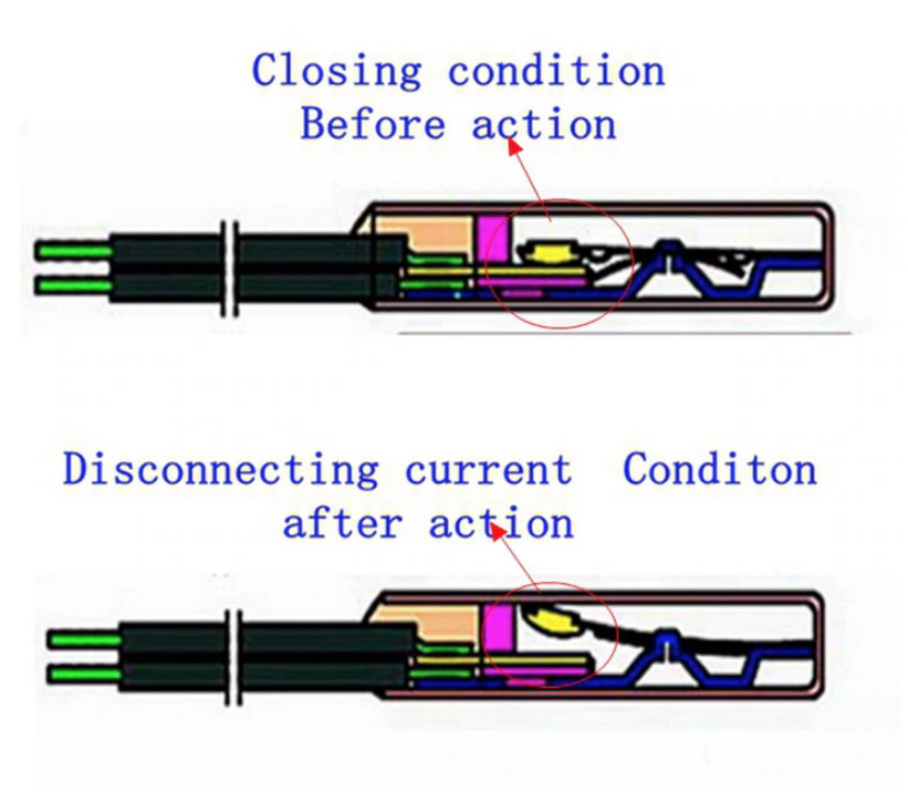 KSD9700 Temperature Switch Thermostat Thermal Protector NC, NO, 5A 250V US Stock