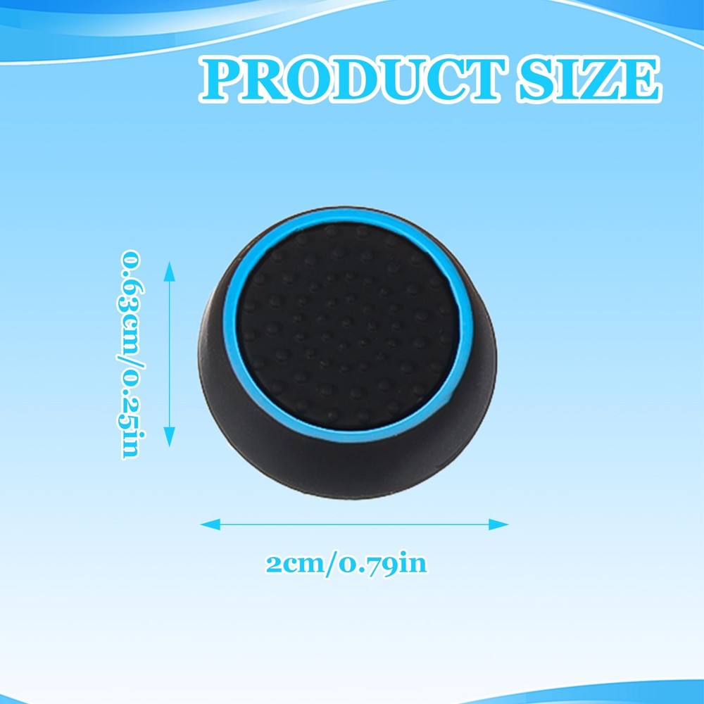 28pcs Thumb Grips Joystick,Controller Accessories,Full Multicolor