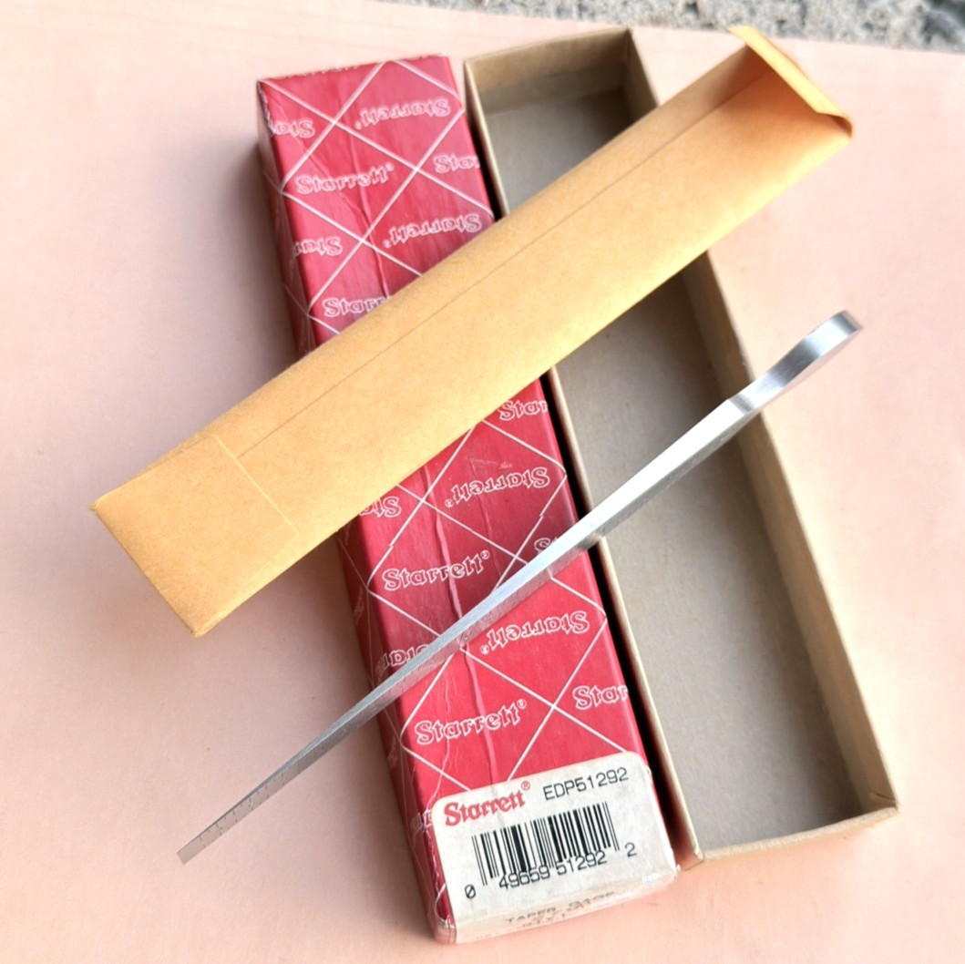 New STARRETT No. 270 Steel Taper Gauge; SAE & Metric. USA Made 🇺🇸!!