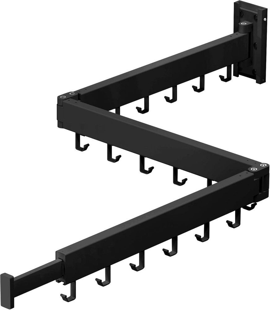 Multi-Functional Wall-Mounted Drying Rack - Stylish and Space-Efficient Design