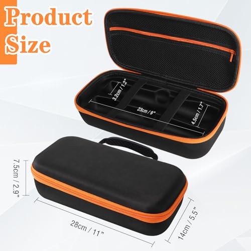 Wireless Microphone Case for 2 – Fits JBL Wireless Microphone Sets, with Built