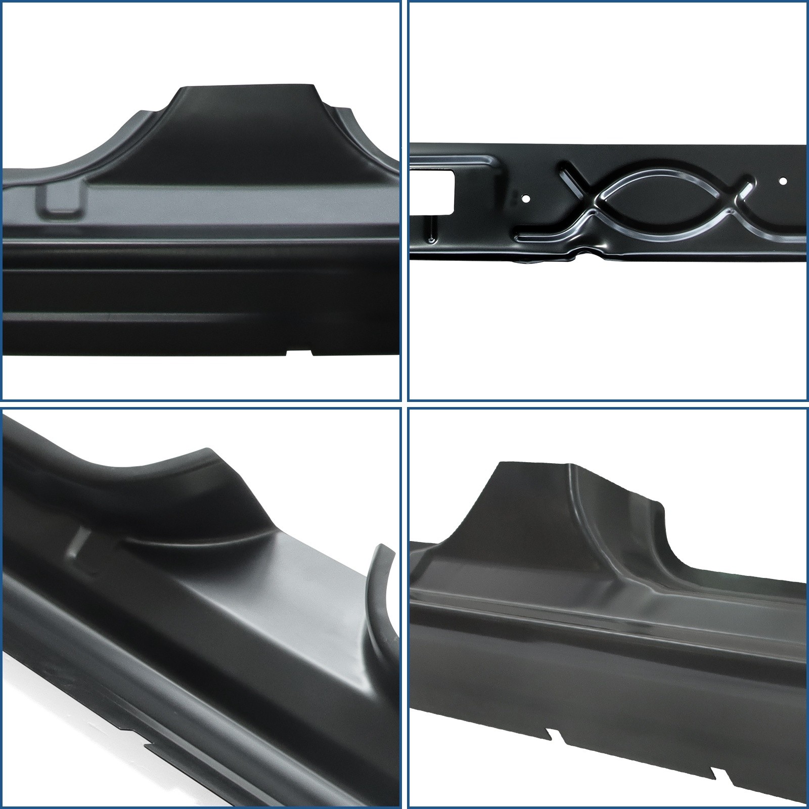 For Silverado Sierra 1500 99-07 Crew Cab Outer& Inner Rocker Panels& Cab Corners